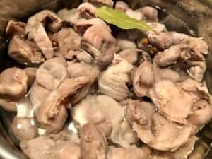 Żołądki drobiowe w sosie musztardowo-chrzanowym - IMG 2611