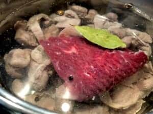 Wiejski rosół na żołądkach i wołowinie - IMG 2613