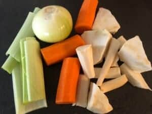 Wiejski rosół na żołądkach i wołowinie - IMG 2617