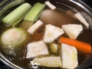 Wiejski rosół na żołądkach i wołowinie - IMG 2618