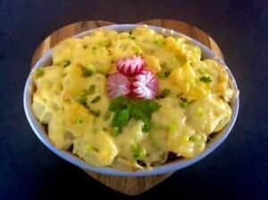 zapiekanka ziemniaczana z mięsem mielonym prosto z piekarnika