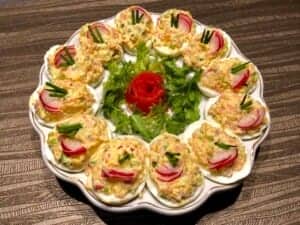 Wielkanocne jajka faszerowane - IMG 3165