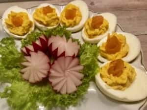 Jajka faszerowane wędzonym łososiem - IMG 3523