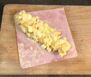 Sałatka porowa w szynce - IMG 3993