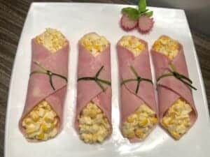 Sałatka porowa w szynce - IMG 3998