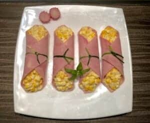 Sałatka porowa w szynce - IMG 4012