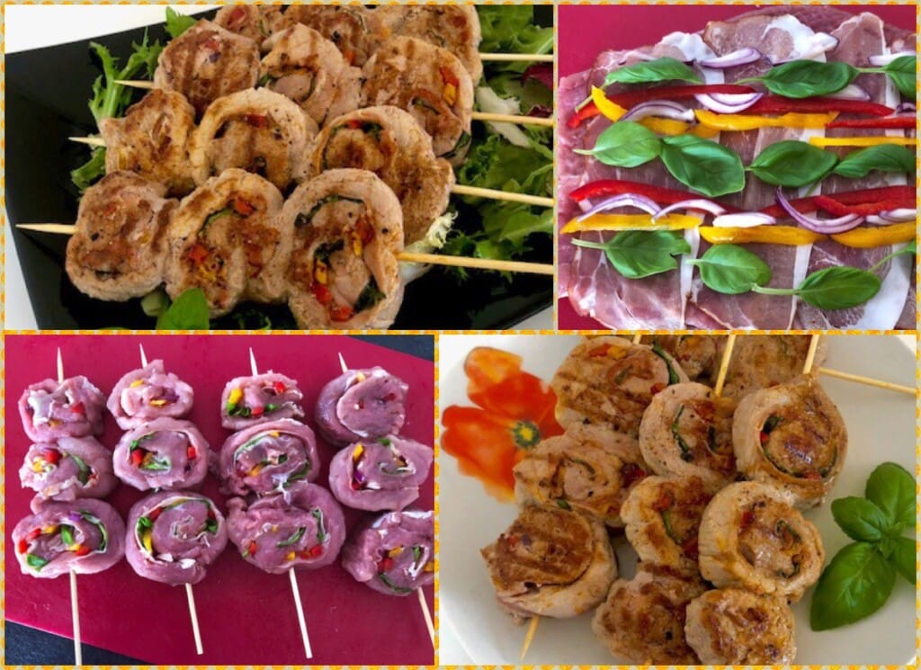 Szaszłyki z polędwiczki wieprzowej