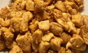 podsmażone mięso do zapiekanka z tortellini
