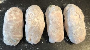 Roladki drobiowe ze szpinakiem i fetą w sosie pieczarkowym - C026C417 FC6B 4309 BC38 A2E1C63C1271