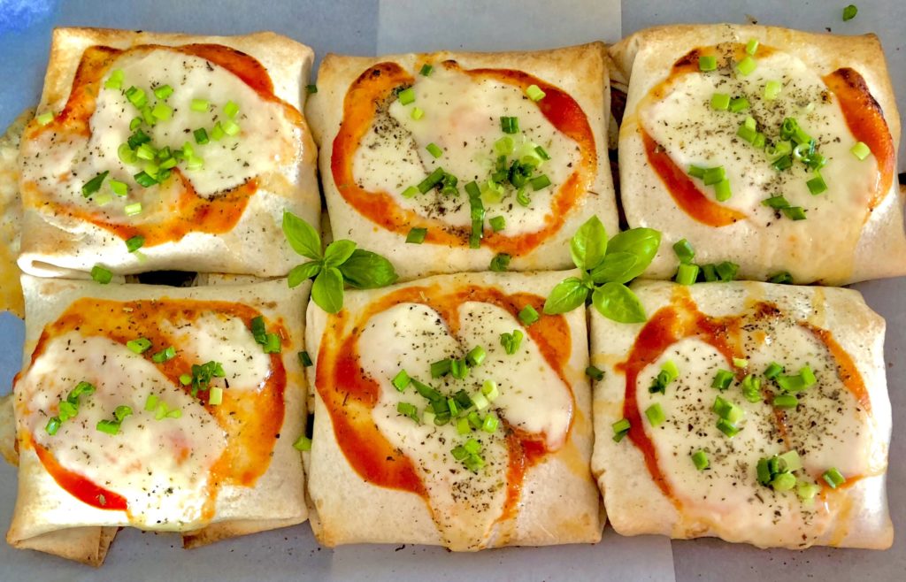 Enchilada z kurczakiem i warzywami