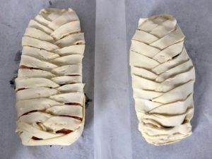 Łosoś ze szpinakiem i fetą, zapiekany w cieście francuskim - BD9B2EB0 AD0E 41FC A24D 0978F9ADD46A