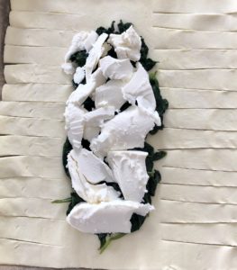 Łosoś ze szpinakiem i fetą, zapiekany w cieście francuskim - E477768D 7A20 4ECC 897C E966CA12E725