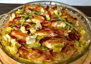 Kurczak pieczony na młodej kapuście - F1158BBC 035D 4544 A7F3 88150705AD8F