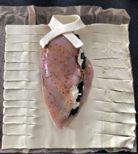 Faszerowany filet z kurczaka zapiekany w cieście francuskim - 155FA66A 5B15 4077 9E25 FAE0051BF675