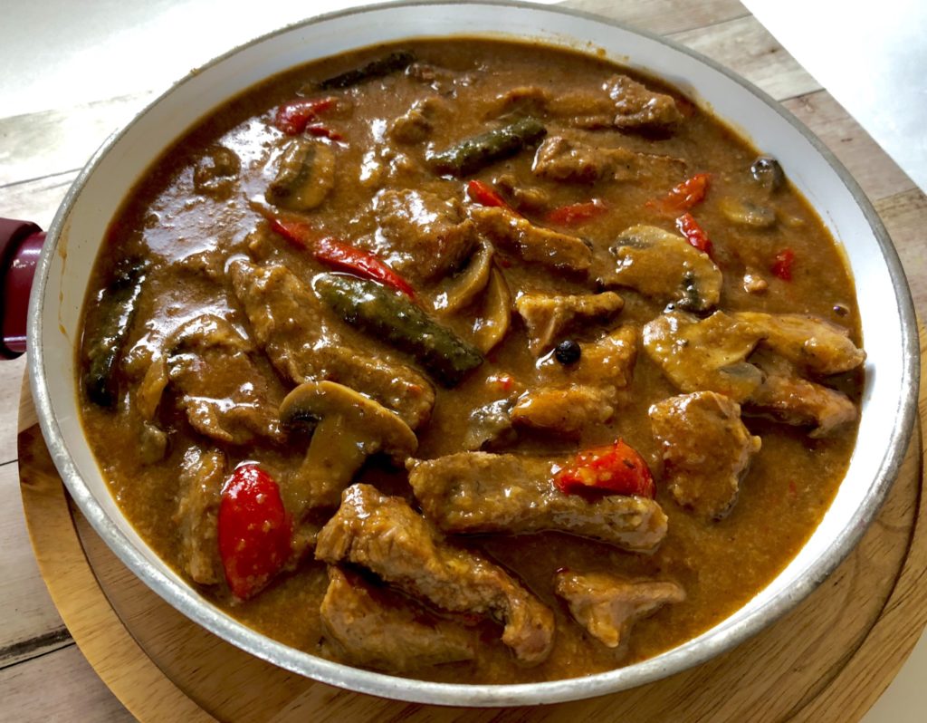 Strogonow z wieprzowiny