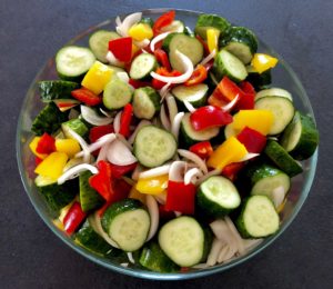 Koreczki z ogórków w zalewie - przetwory na zimę - 1438F102 57E9 4AD6 9CA4 0A4E061F2863