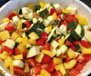 Farsz do naleśników z kurczakiem.