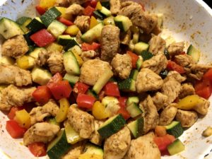 Gotowy farsz mięsno-warzywny