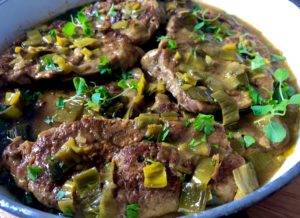 Karkówka duszona z porem - 073D4C60 D074 4118 8231 D624DC28CDF4