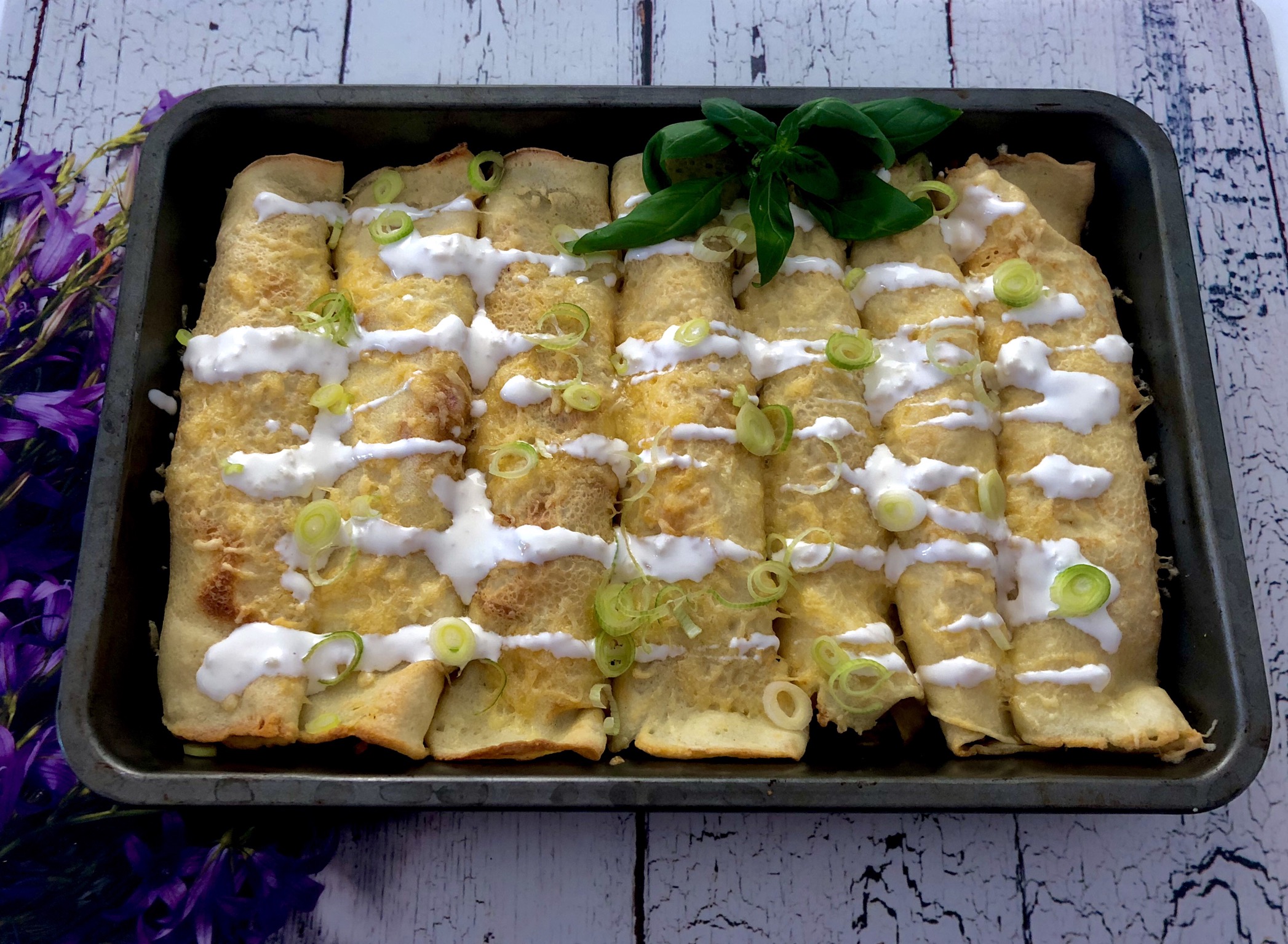 Naleśniki zapiekane z gyrosem - 07A8E7C4 613F 493F 99F3 0E4A3A107173