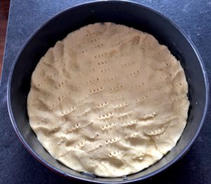 Sernik z gruszkami i czekoladą - 089408DF 9439 4146 9E2E B694316FD0E6