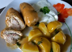 Roladki z kurczaka w sosie sojowym