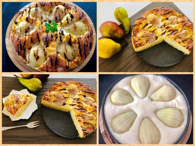 Sernik z gruszkami i czekoladą - 45AC2459 84AC 4A24 B5A8 A7C4987FFC58