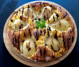 Sernik z gruszkami i czekoladą - 85D6B243 72E1 49BC B1BA 82019D12ED6F