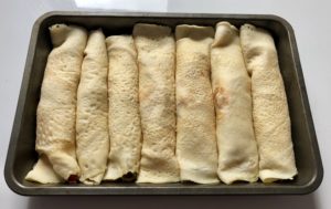 Naleśniki zapiekane z szynką, serem i warzywami - 942896F0 2F08 4150 96AE 3B1B5EAD423A