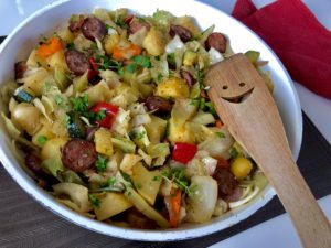 Letnia patelnia - szybkie danie jednogarnkowe! - CE5C8CDC 7146 49E8 BB0C A76F3432343A