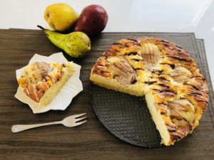 Sernik z gruszkami i czekoladą - EA264BEC 77E2 4B9A 9037 36DE1A2CAB2B