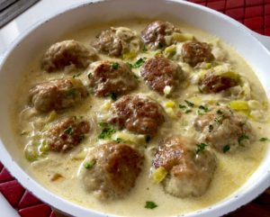 Klopsiki w kremowym sosie porowym - 139AF33D F1CE 4F46 B808 95F783119CF8