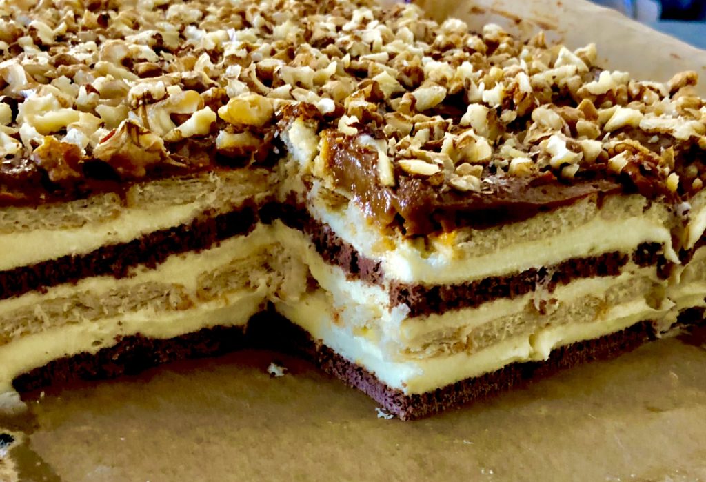 Snikers bez pieczenia