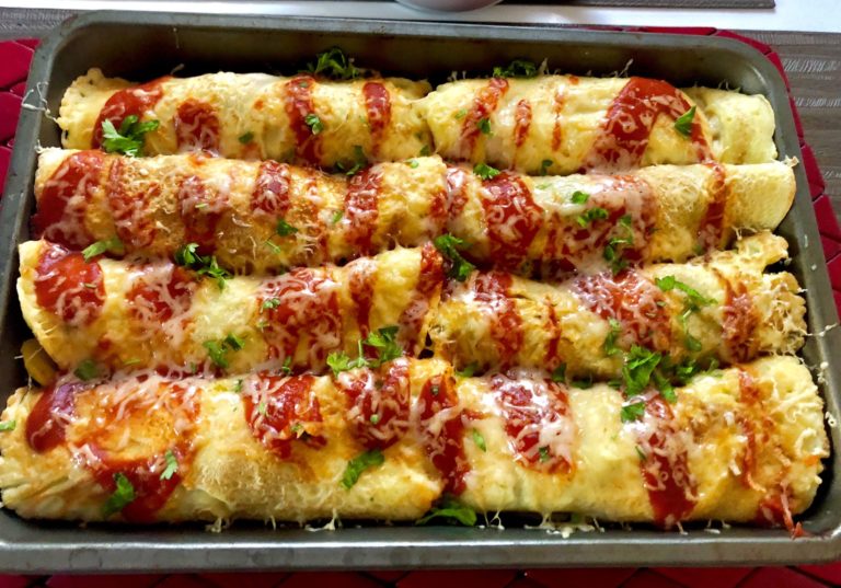 naleśniki z mięsem i warzywami