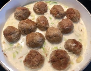 Klopsiki w kremowym sosie porowym - 831AAF09 52A5 40F3 8925 D50EAECB4DF4