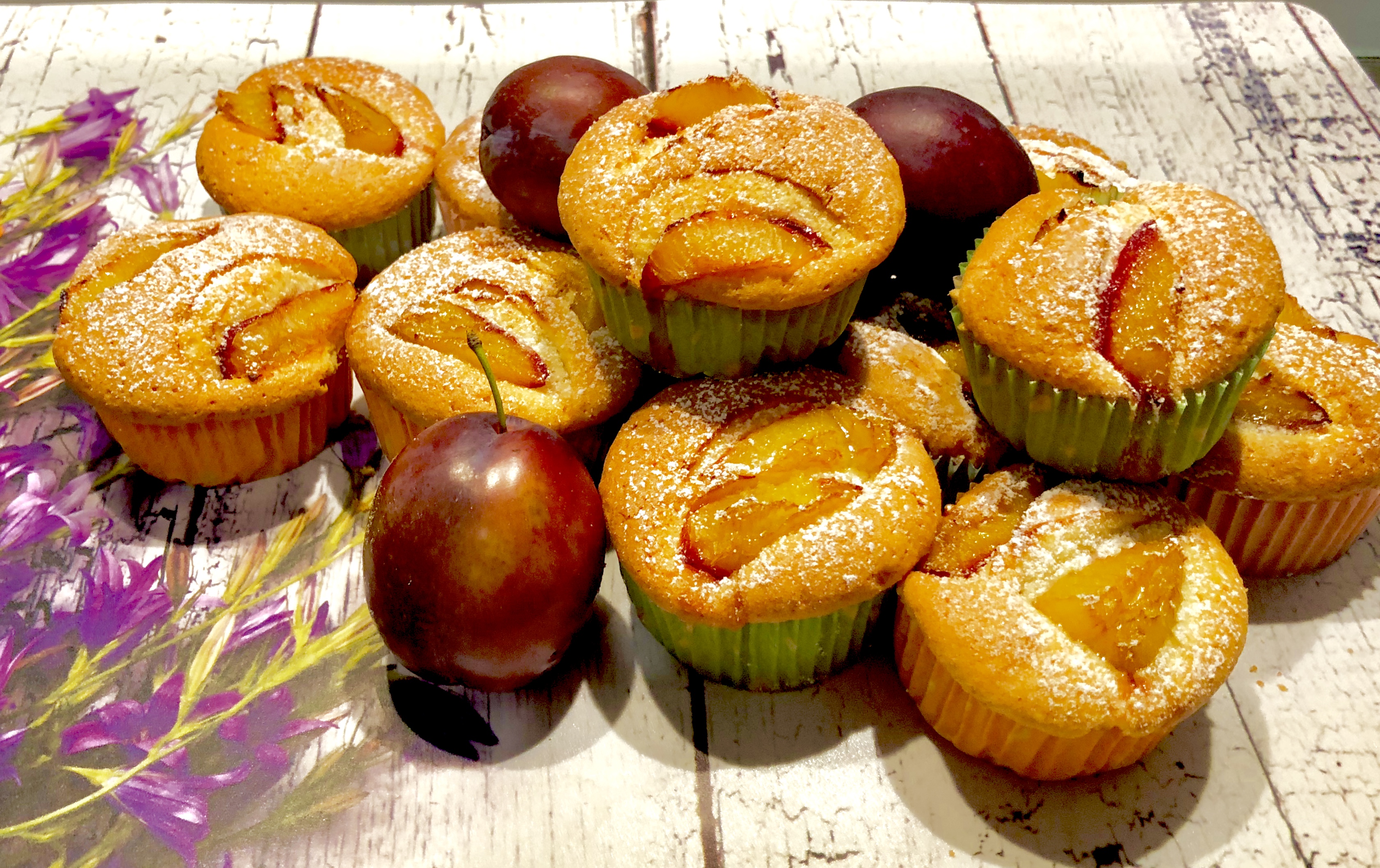 Babeczki piaskowe ze śliwkami - E917BB32 5F33 4A69 A5DB BE9820A4E880