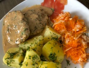 Kotleciki z szynki w sosie pomidorowo-koperkowym - 1329250A CF49 4E93 81A5 A4DEF0FB499F