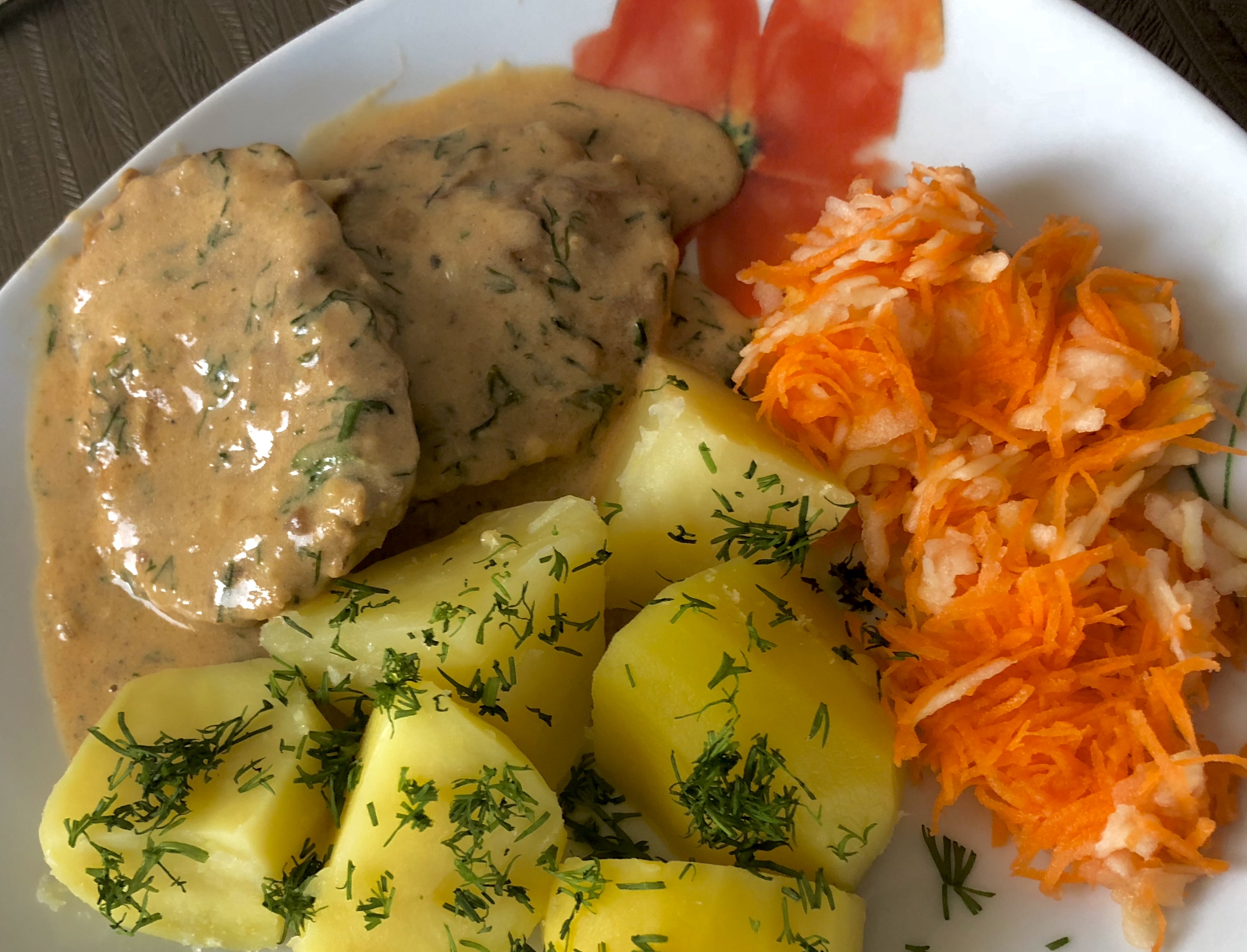 Kotleciki z szynki w sosie pomidorowo-koperkowym - 1329250A CF49 4E93 81A5 A4DEF0FB499F