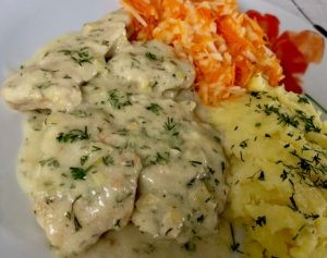 Fileciki z kurczaka w kremowym sosie porowo-koperkowym - 2101D917 74C7 4598 91F0 B12336C32C45