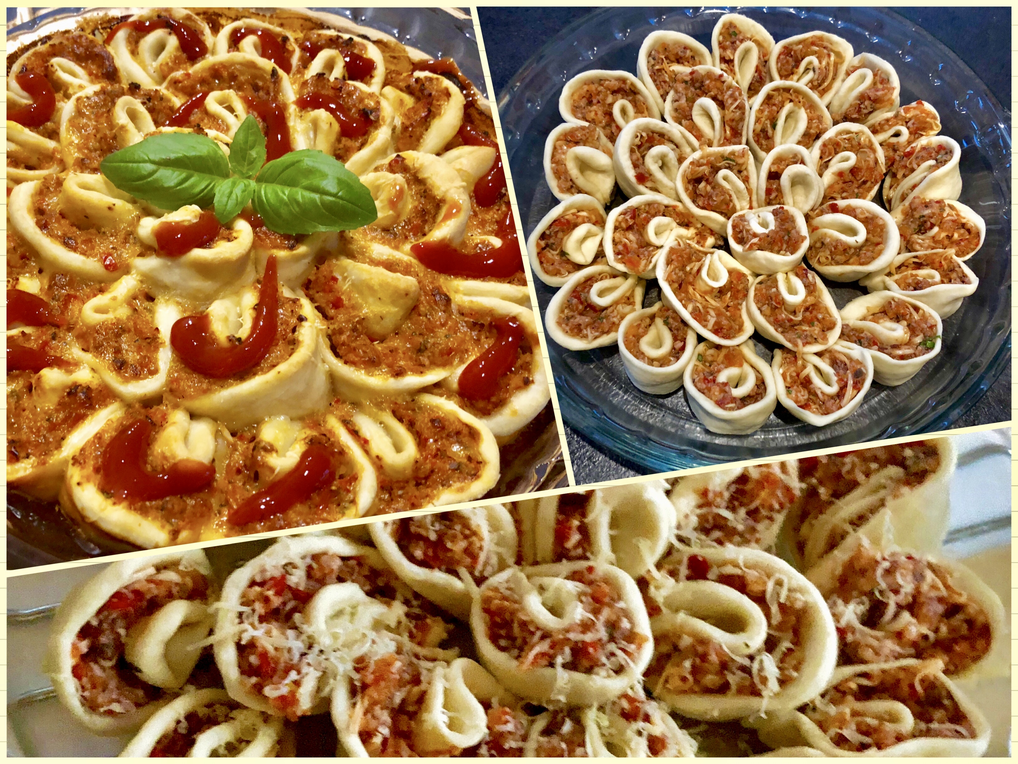 Odrywana pizza kwiatek - 38D55081 AE7D 4E21 A6AD 1CCC94F1549A