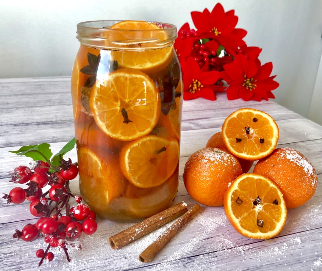 Świąteczny likier mandarynkowy