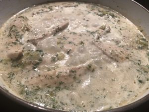 Fileciki z kurczaka w kremowym sosie porowo-koperkowym - 9443CBF5 4ADC 46A4 8CE9 858E2FB3FA1F