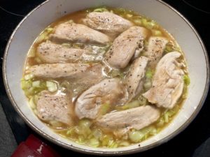 Piersi z kurczaka w sosie śmietanowo-porowym - A824A120 68F0 48A7 9734 B38862304C65