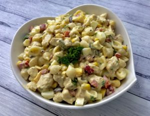 Sałatka z kurczakiem i makaronem - BDBF8B43 819E 4C30 86AC 7065DEB6328B