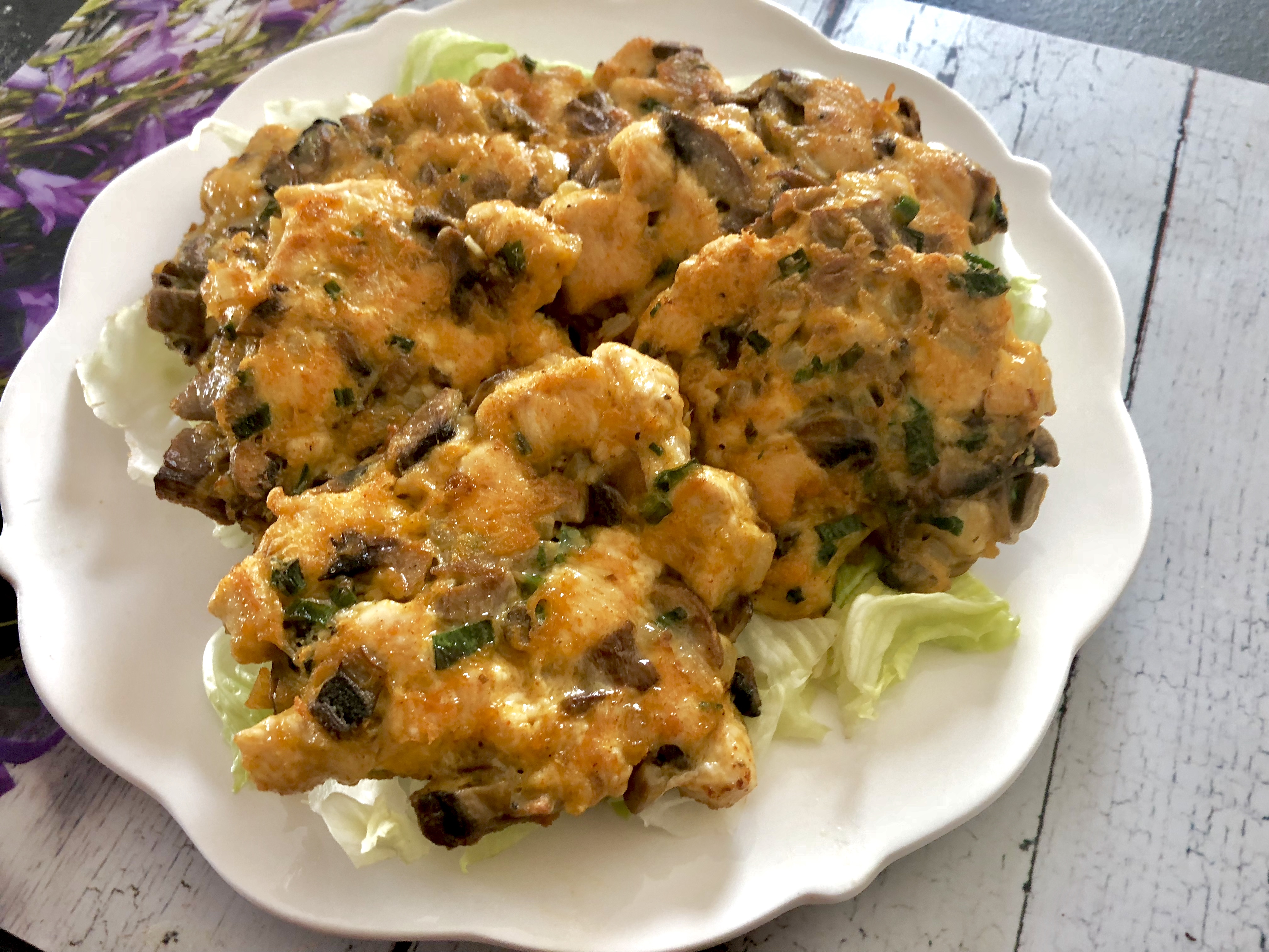 Kotleciki z kurczaka, pieczarek i sera - EC7749FF 0D22 4CEA BDC7 13A041899B04