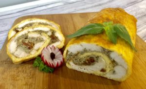 Rolada serowa z kurczakiem