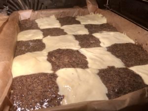 Pieczenie seromaka w temperaturze 180 stopni