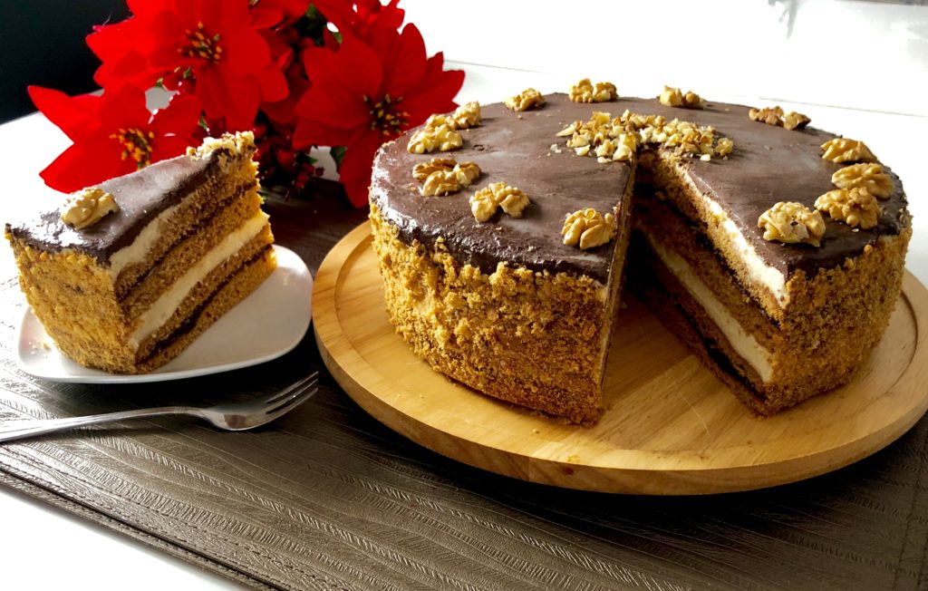 Piernikowy torcik świąteczny