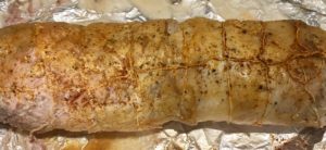 Pieczenie świątecznej rolady schabowej w piekarniku