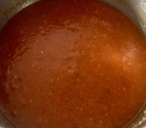 blendowanie dietetycznej zupy pomidorowej na krem